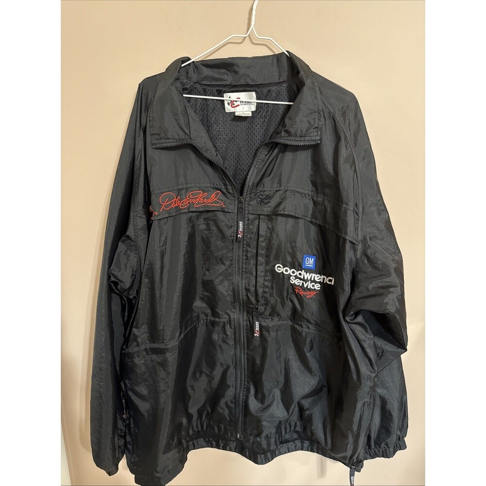 Dale Earnhardt #3 Windbreaker Jacket Mens XL Goodwrench Chase Authentics Racing